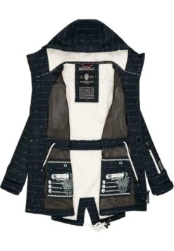 Marikoo ZIMTZICKE - Parka - Navy Lines 11 Marikoo ZIMTZICKE - Parka - Navy Lines -Marikoo 7e6bdf06129f404caf9f3ae5a38e12f7