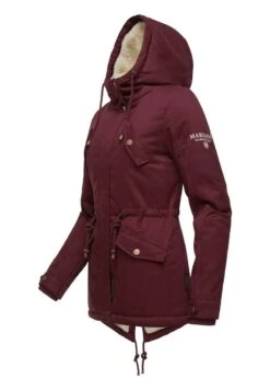 Marikoo MANOLYA - Wintermantel - Dark Red Melange 9 Marikoo MANOLYA - Wintermantel - Dark Red Melange -Marikoo 83a700c7f4664706babc1d0b5320a1d4