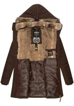 Marikoo LIEBLINGS - Wintermantel - Dark Brown -Marikoo 847bfff5202145a6bae9a3d87d47fc0c