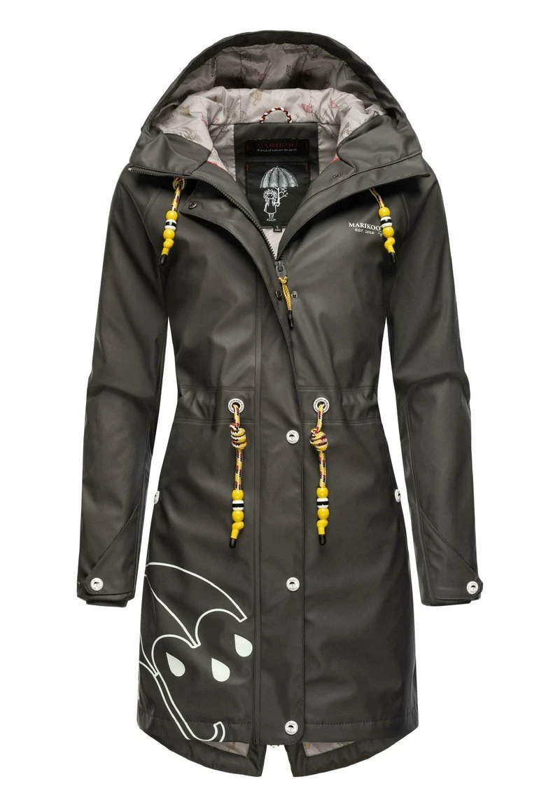 Marikoo DANCING UMBRELLA - Regenjacke / Wasserabweisende Jacke - Dark Grey 7 Marikoo DANCING UMBRELLA - Regenjacke / Wasserabweisende Jacke - Dark Grey – Bild 5