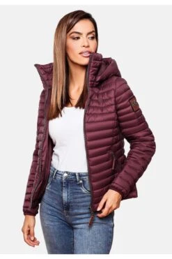 Marikoo Winterjacke - Bordeaux - Puffer Damen Winterjacken 675242481 -Marikoo 8 org zoom 10