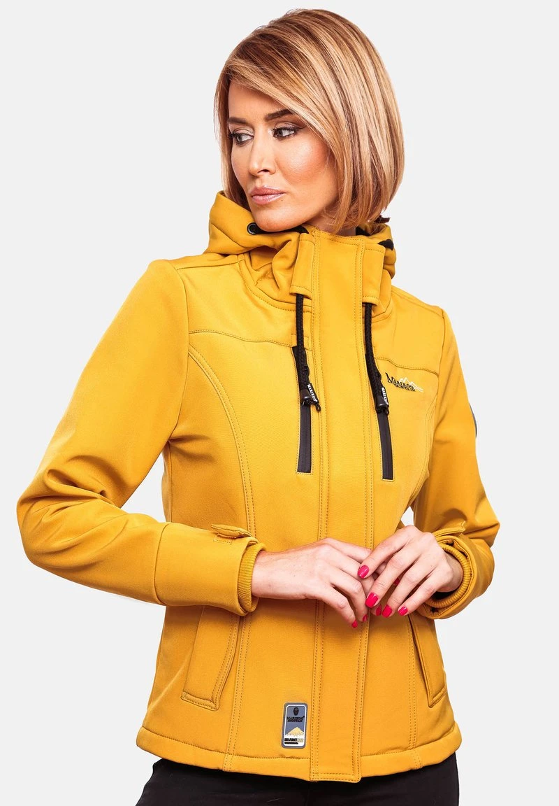 Marikoo FUNKTIONS - Outdoorjacke - Amber Yellow 5 Marikoo FUNKTIONS - Outdoorjacke - Amber Yellow – Bild 3