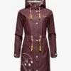 Marikoo DANCING UMBRELLA - Regenjacke / Wasserabweisende Jacke - Dark Red Melange -Marikoo 9371642c9b1641ddb5d9e4c505fb6b37
