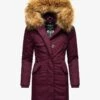 Marikoo KARMAA - Wintermantel - Dark Red Melange 2 Marikoo KARMAA - Wintermantel - Dark Red Melange -Marikoo 9529edbd30884ca5becaf4f61bfc6ded