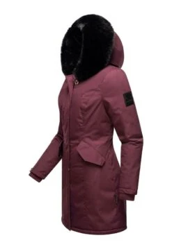 Marikoo KARAMBAA - Wintermantel - Dark Red Melange 10 Marikoo KARAMBAA - Wintermantel - Dark Red Melange -Marikoo 96865ad4bd1b416f934b94cf1b561f77