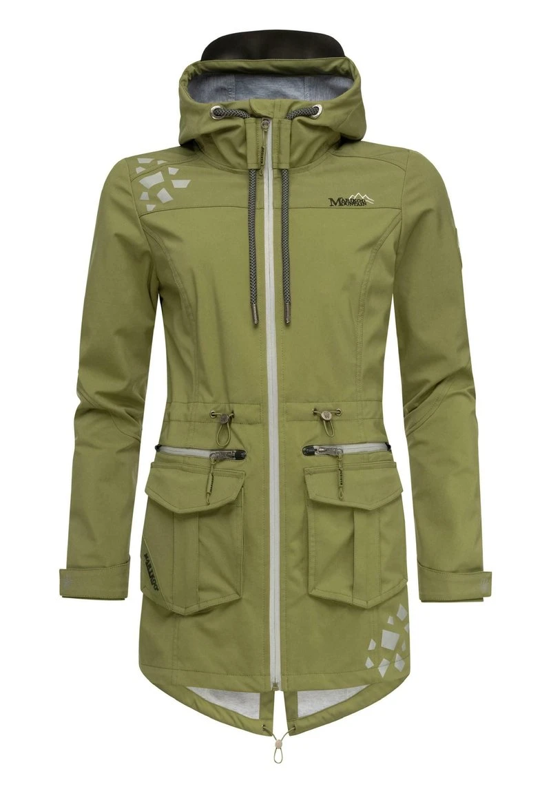 Marikoo ULISSAA - Regenjacke / Wasserabweisende Jacke - Olive 6 Marikoo ULISSAA - Regenjacke / Wasserabweisende Jacke - Olive – Bild 4