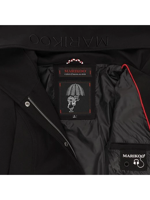 Marikoo Damen Softshellmantel - Mayleen 7 Marikoo Damen Softshellmantel - Mayleen – Bild 5