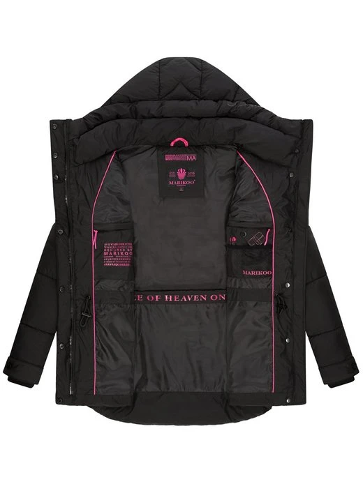 Marikoo Damen Steppjacke - Akumaa 6 Marikoo Damen Steppjacke - Akumaa – Bild 4