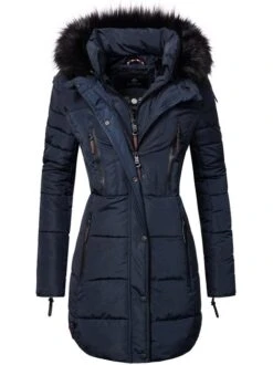 Marikoo Damen Steppmantel - Moonshine