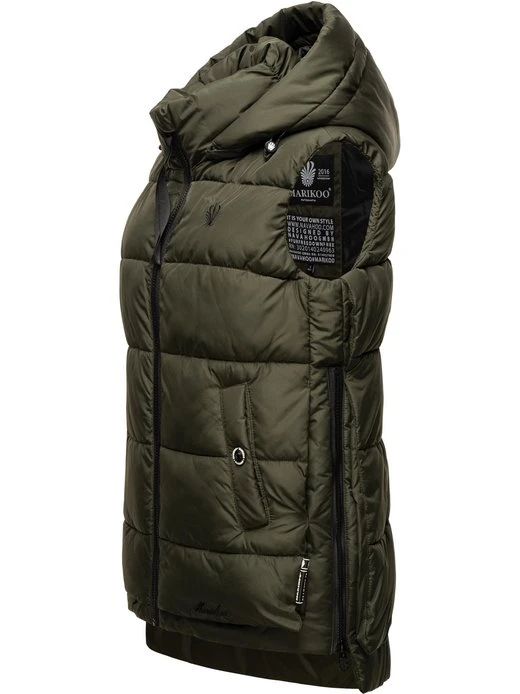 Marikoo Damen Steppweste - Zarinaa 4 Marikoo Damen Steppweste - Zarinaa – Bild 2