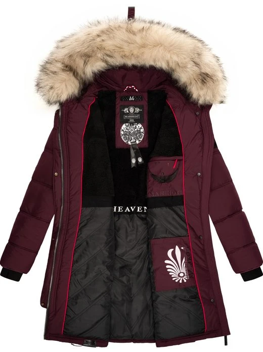 Marikoo Damen Wintermantel - Chaskaa 6 Marikoo Damen Wintermantel - Chaskaa – Bild 4