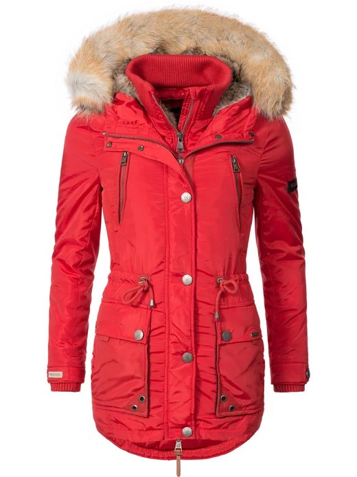 Marikoo Damen Wintermantel - Grinsekatze 6 Marikoo Damen Wintermantel - Grinsekatze – Bild 4