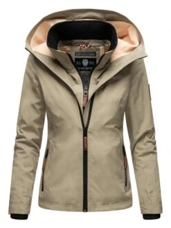 Marikoo Damen Übergangsjacke - Erdbeere