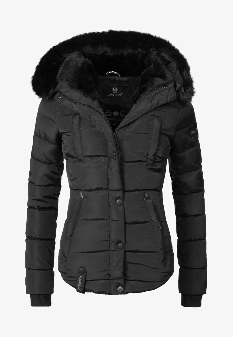 Marikoo LOTUSBLÜTE - Winterjacke - Black 3 Marikoo LOTUSBLÜTE - Winterjacke - Black