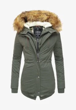Marikoo Wintermantel - Green -Marikoo a75e90a0dfaf4ae9a5e0c8c7f2f7ba25 1