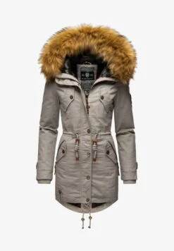 Marikoo VIVA - Wintermantel - Zinc Grey