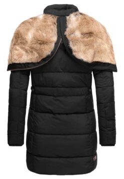 Marikoo LIEBLINGS - Wintermantel - Black -Marikoo af0094ae885e4f469224cb55310e09d1