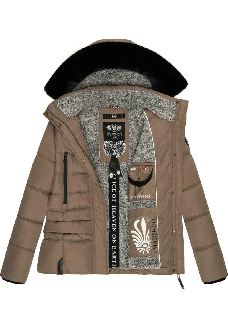 Marikoo LOVELEEN - Winterjacke - Taupe 8 Marikoo LOVELEEN - Winterjacke - Taupe – Bild 6