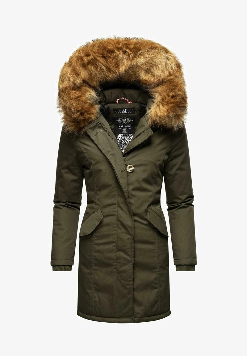 Marikoo KARMAA - Wintermantel - Olive 3 Marikoo KARMAA - Wintermantel - Olive