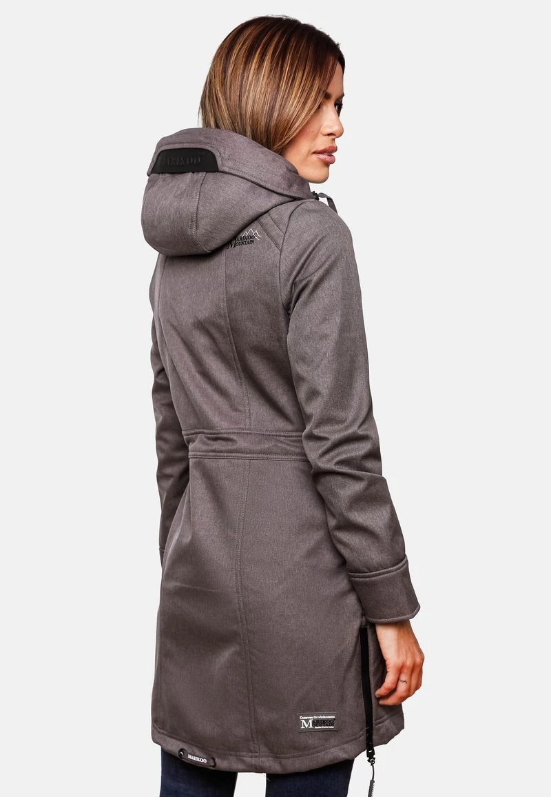 Marikoo RACQUELLE - Parka - Grey Melange 4 Marikoo RACQUELLE - Parka - Grey Melange – Bild 2