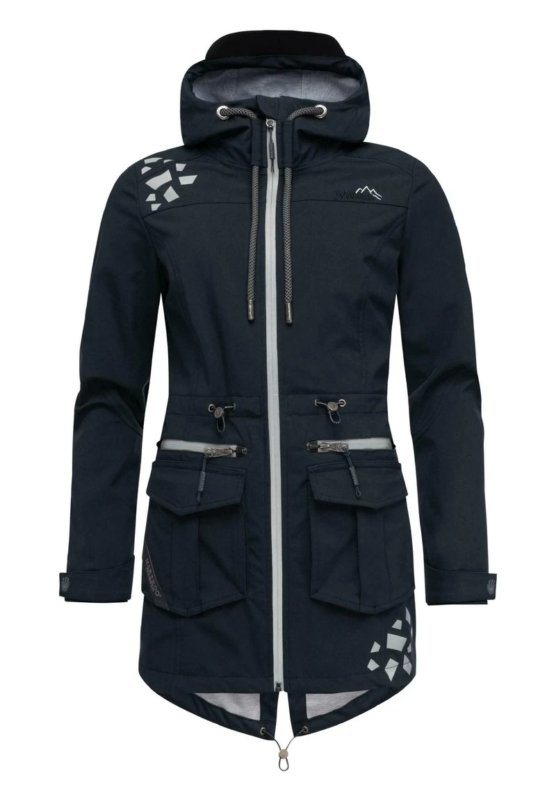 Marikoo ULISSAA - Regenjacke / Wasserabweisende Jacke - Dark Blue 8 Marikoo ULISSAA - Regenjacke / Wasserabweisende Jacke - Dark Blue – Bild 6