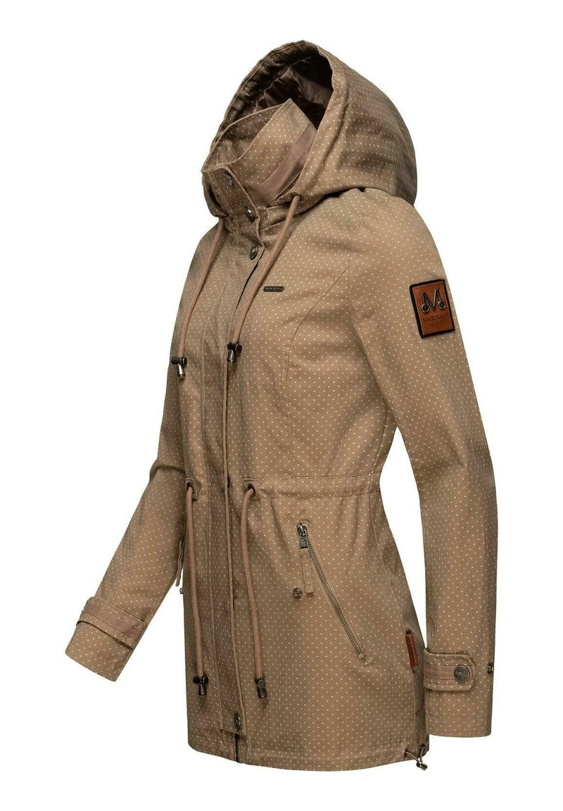 Marikoo NYOKOO - Parka - Taupe Dots 4 Marikoo NYOKOO - Parka - Taupe Dots – Bild 2