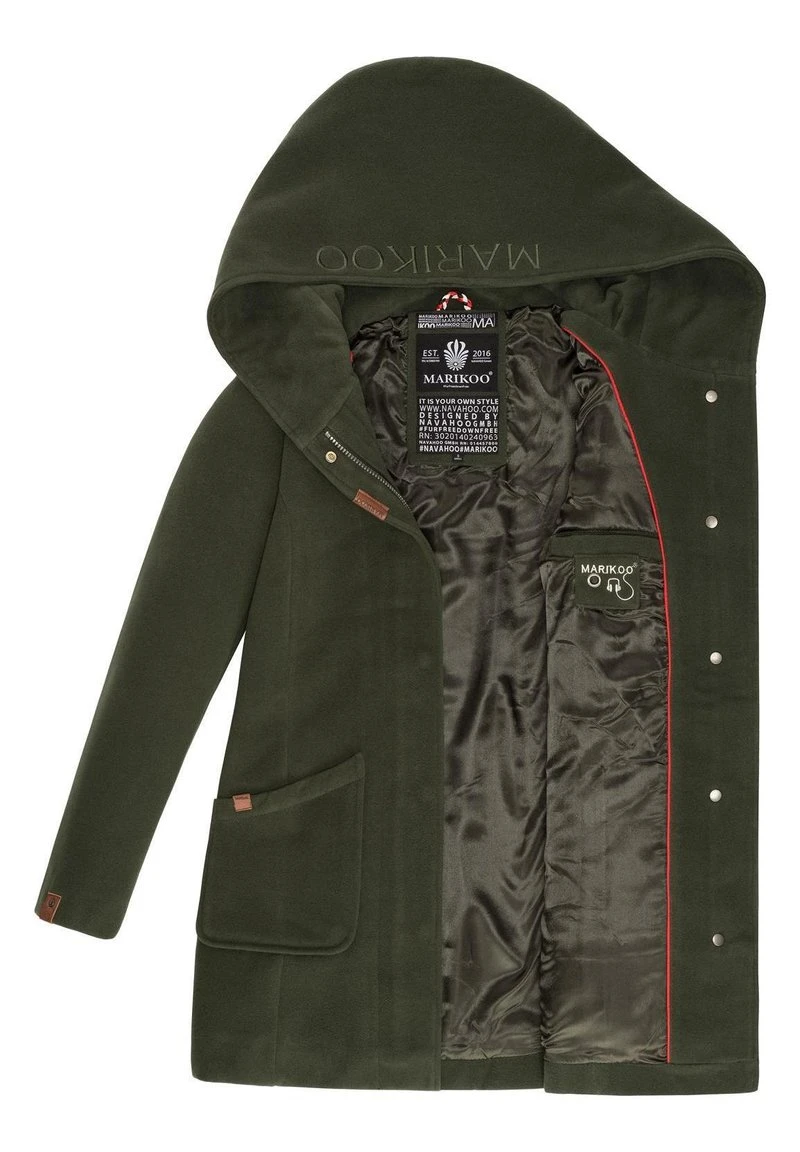 Marikoo Wintermantel - Forest Green 8 Marikoo Wintermantel - Forest Green – Bild 6