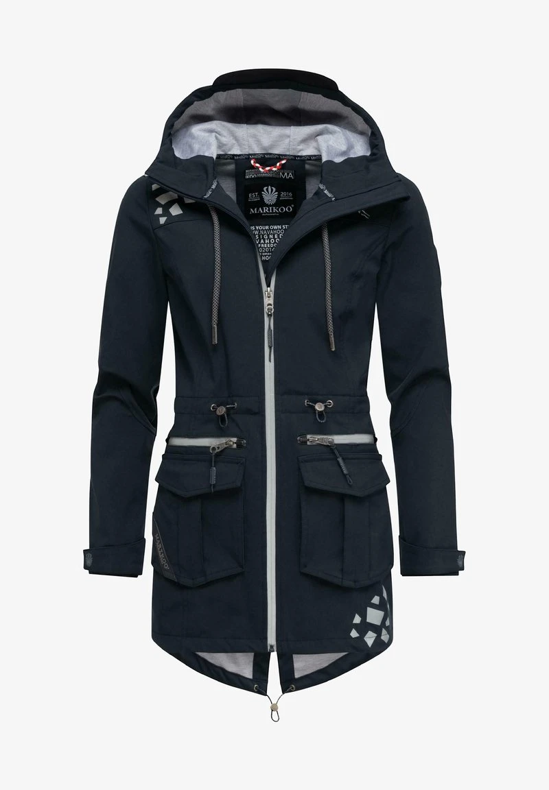 Marikoo ULISSAA - Regenjacke / Wasserabweisende Jacke - Dark Blue 7 Marikoo ULISSAA - Regenjacke / Wasserabweisende Jacke - Dark Blue – Bild 5
