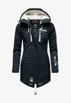 Marikoo ZIMTZICKE - Parka - Navy Lines