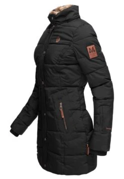Marikoo LIEBLINGS - Wintermantel - Black -Marikoo f1b75e4703724447bf88c58db5185fda